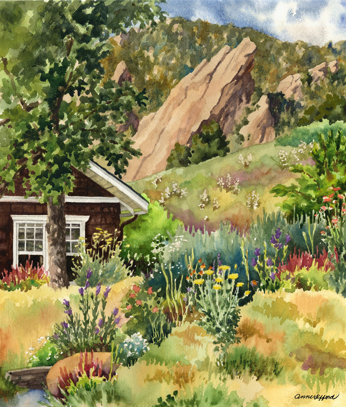 Chautauqua Cottage by Anne Gifford