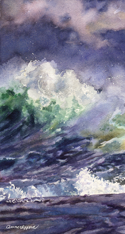 Midnight Surf by Anne Gifford