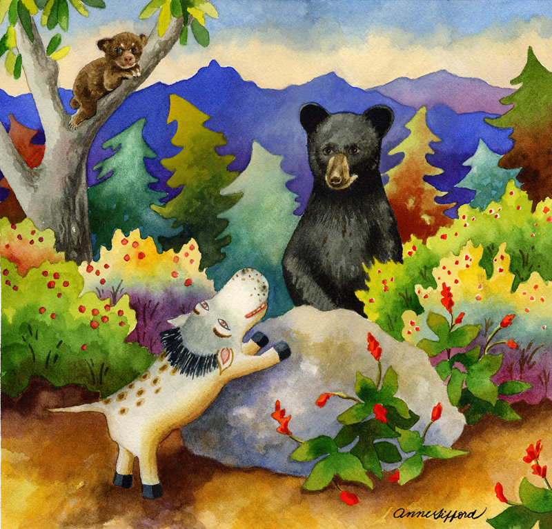 Spike and a Bear by Anne Gifford