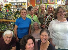 Students from a Watercolor Class with Anne Gifford