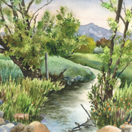 South Boulder Creek by Anne Gifford