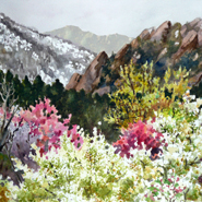 Spring Flatirons