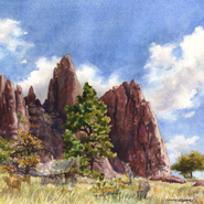 Settlers Park Boulder Colorado by Anne Gifford